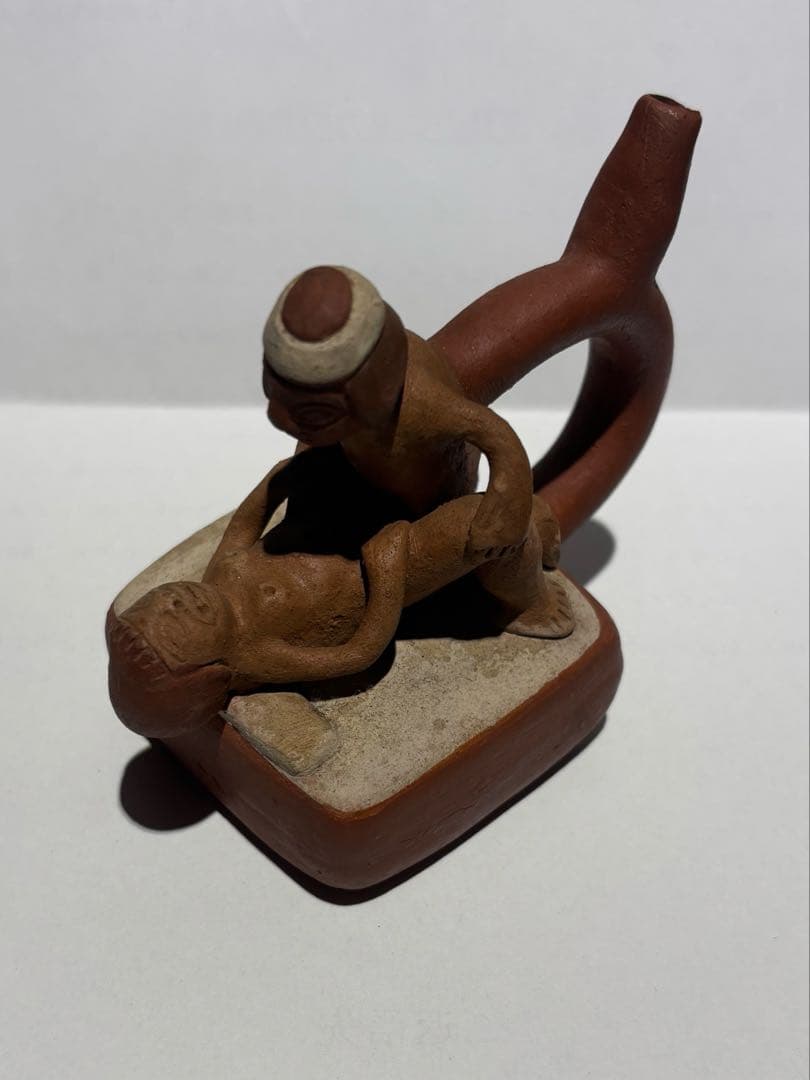 ペルー　土器　モチェ文化　アンデス　インカ王国