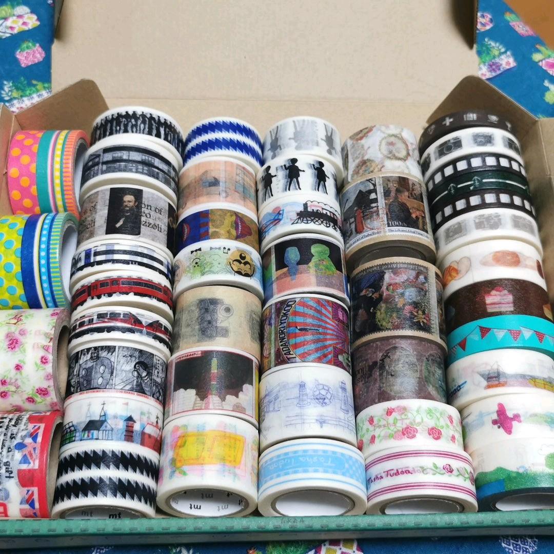 マステ　４５本まとめ売り　カモ井　マークス　廃盤　限定　レア　幅広