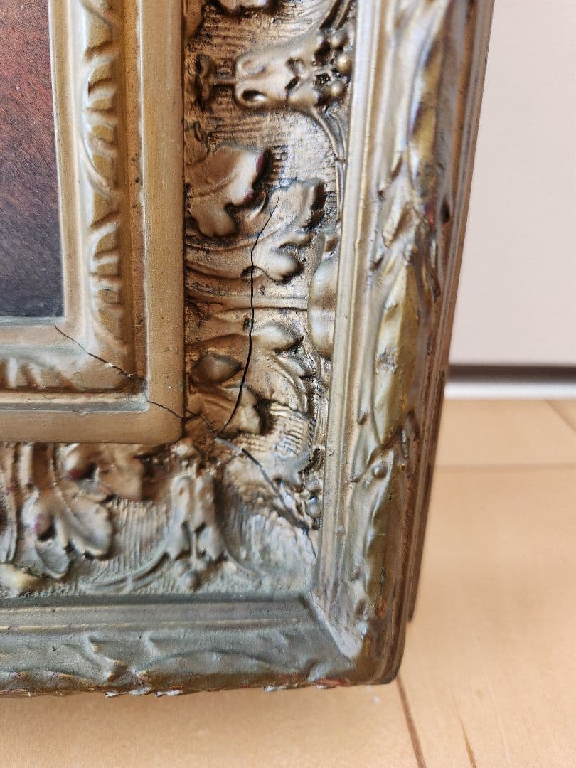 ルノアール　読書する少女　額付き