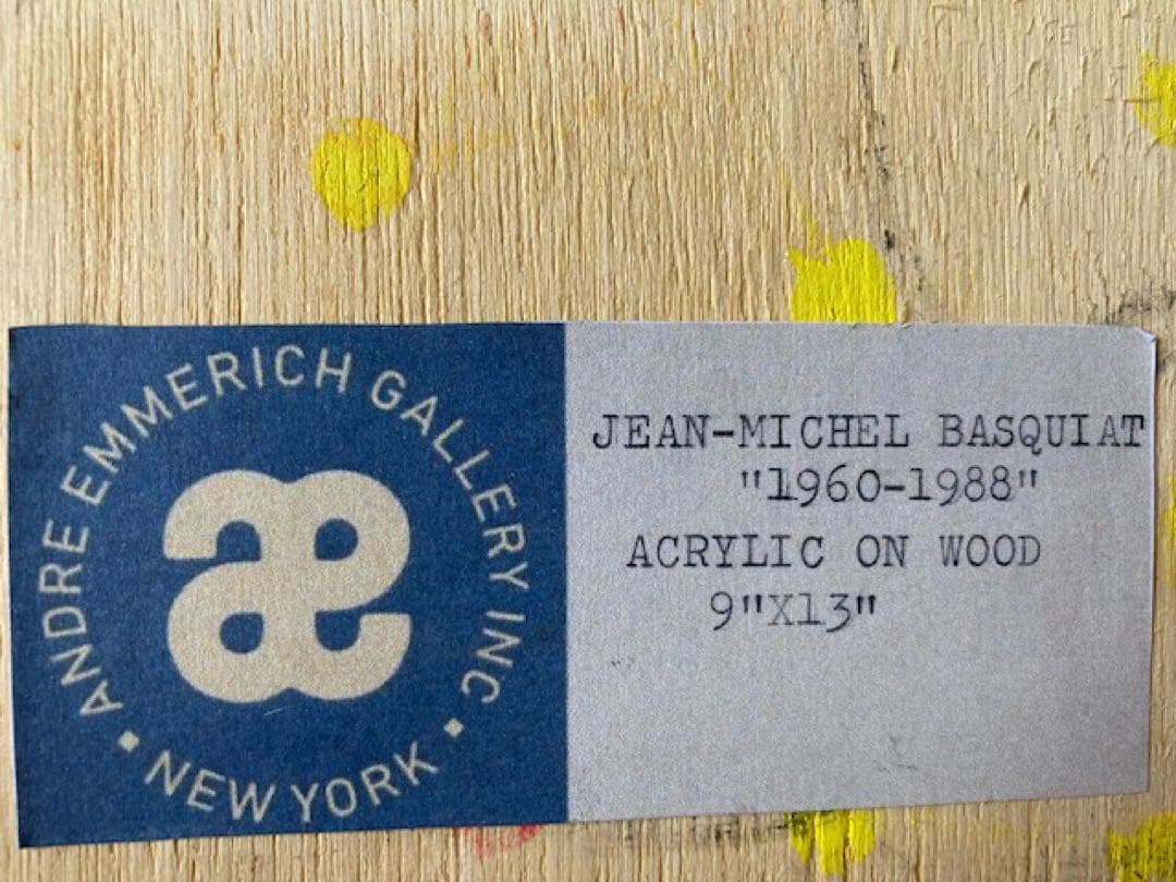 バスキア JEAN-MICHEL BASQUIAT 油絵 3