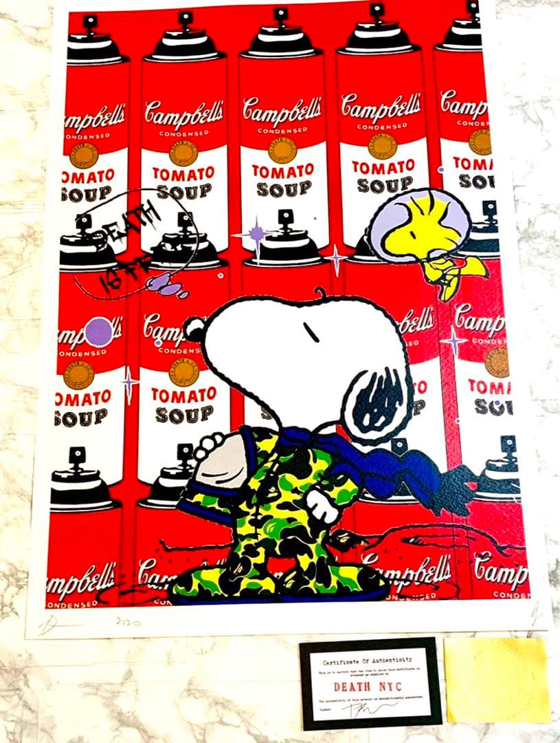 SOLD完売！ありがとうございました。DEATH NYC  世界限定100枚