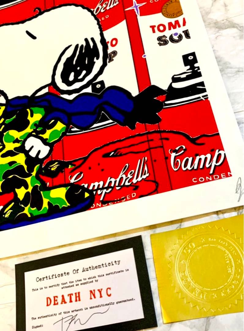 SOLD完売！ありがとうございました。DEATH NYC  世界限定100枚