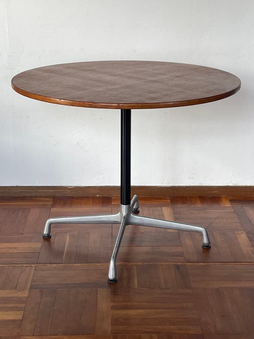 ハーマンミラー ヴィンテージ イームズ ユニバーサルベース ラウンド テーブル