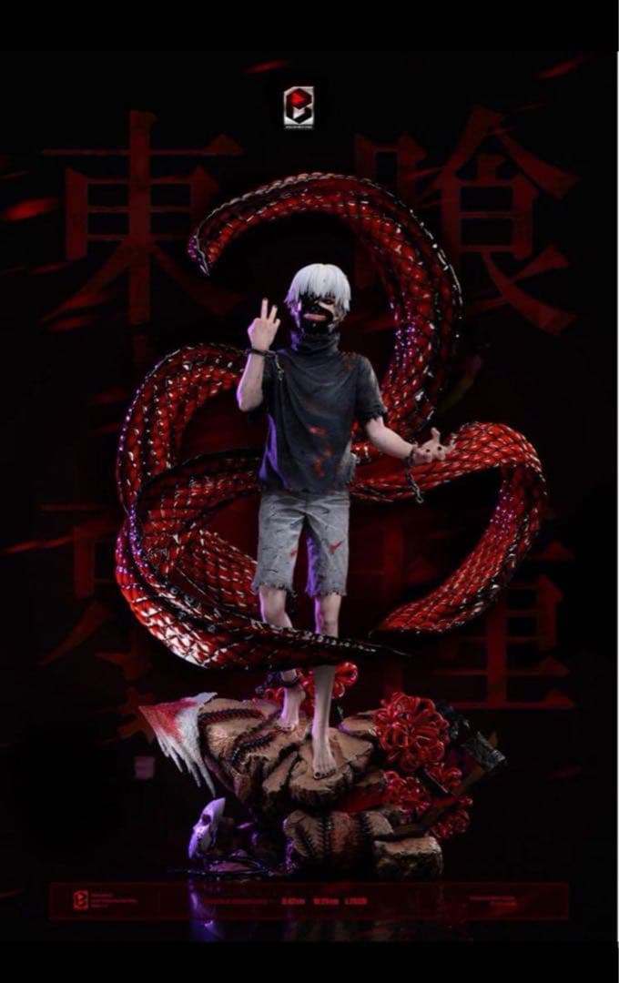 東京喰種トーキョーグール 金木研 フィギュア 塗装済み完成品 ガレージキット