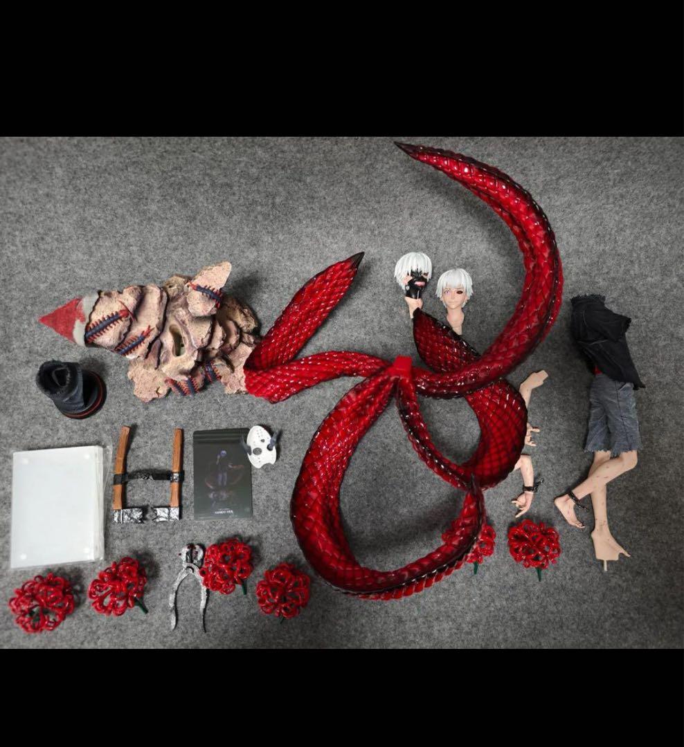 東京喰種トーキョーグール 金木研 フィギュア 塗装済み完成品 ガレージキット