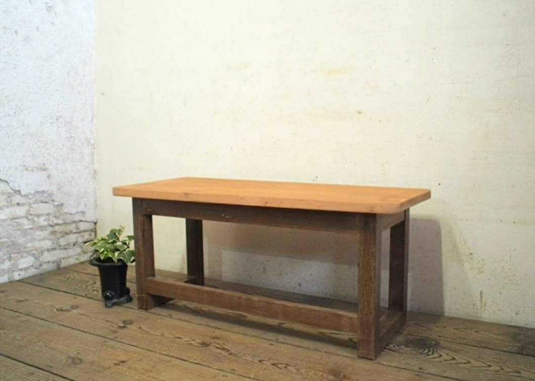 1067 ヴィンテージ　レトロなテーブル　展示台　椅子　イス　チェア　ベンチ