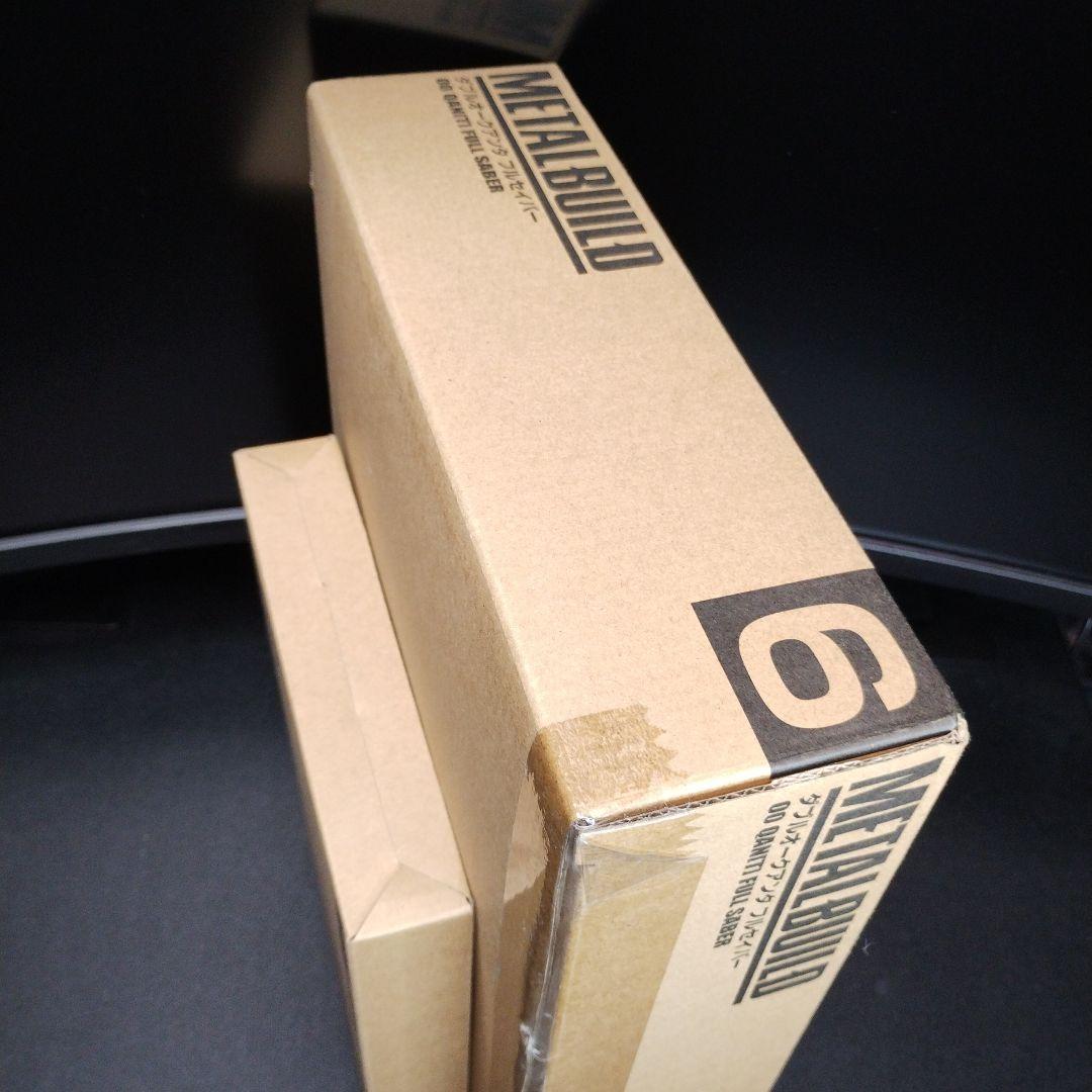 輸送箱未開封新品 MB ダブルオークアンタフルセイバー＋オプションセット