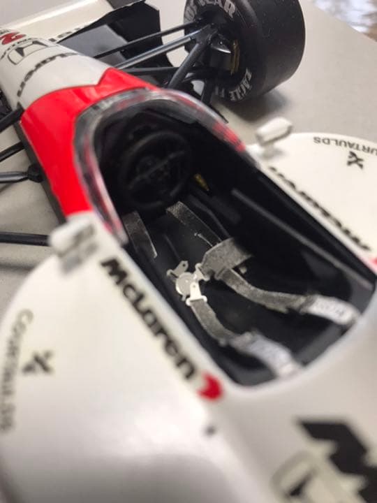 フジミ1/20マクラーレンホンダMP4/6 プラモ完成品