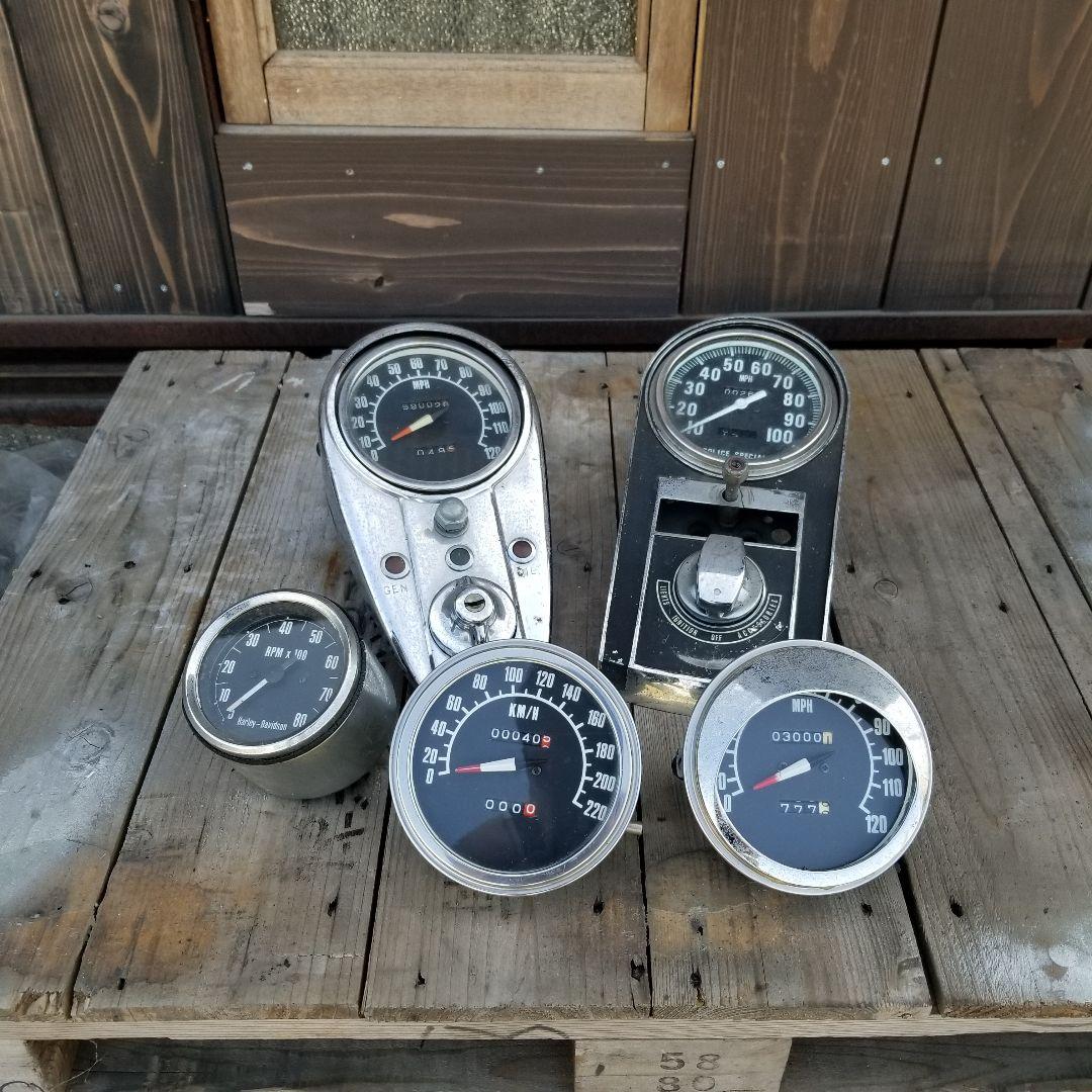 Harley ハーレー スピードメーター 5個セット