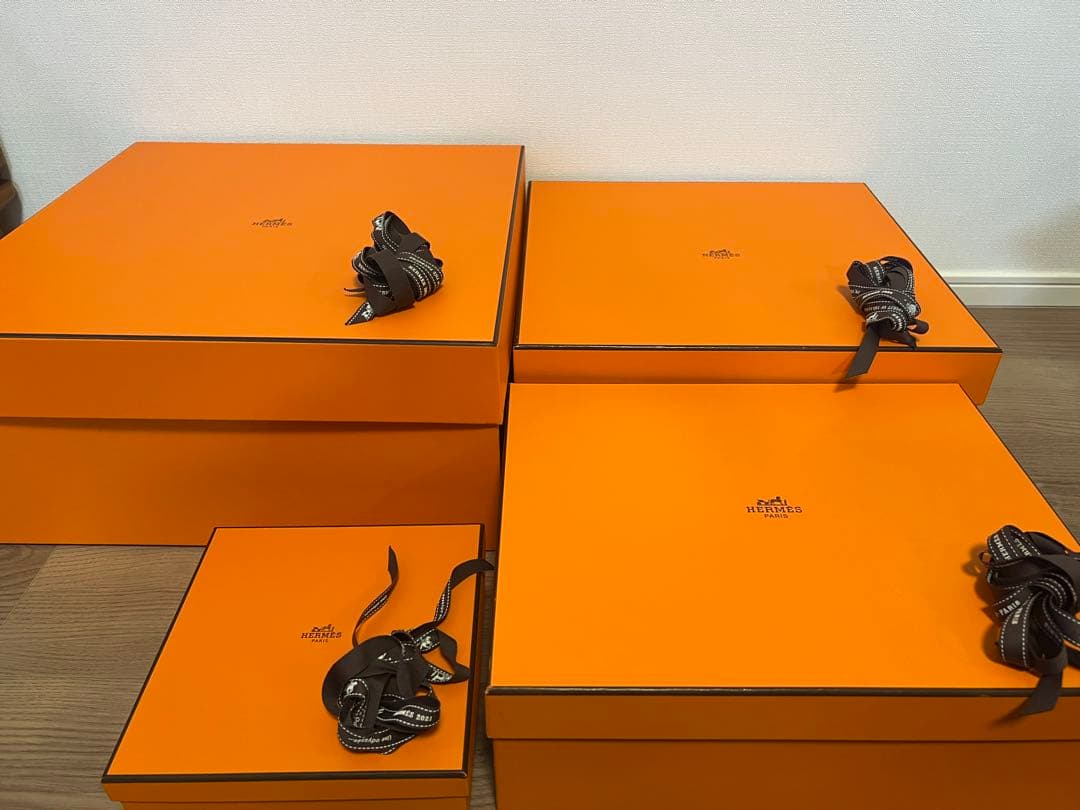 HERMES エルメス 箱(衣類・アクセサリー用) 6点セット