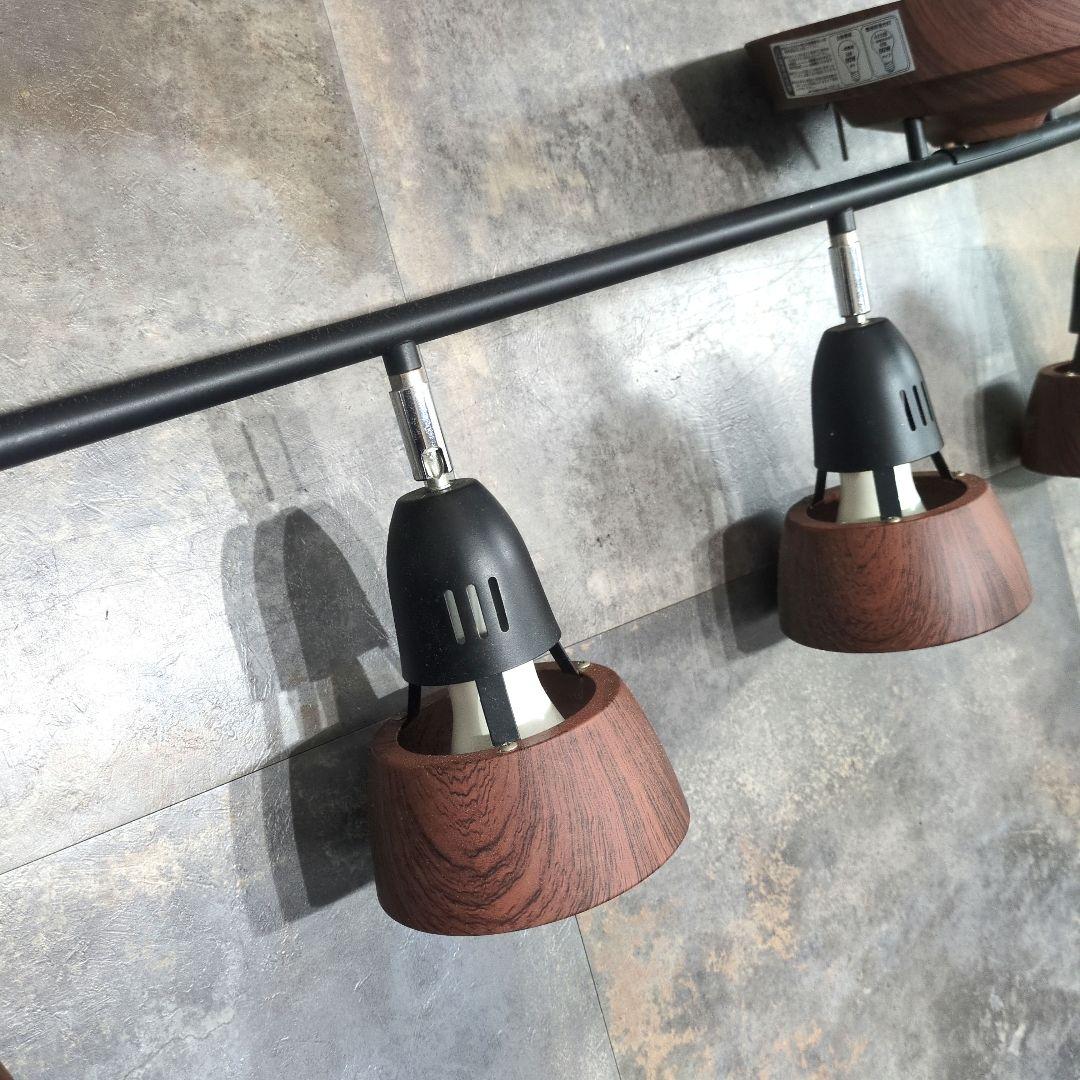 【定価6.8万】 アートワークスタジオ 6灯シーリングスポット 木目 8~12畳