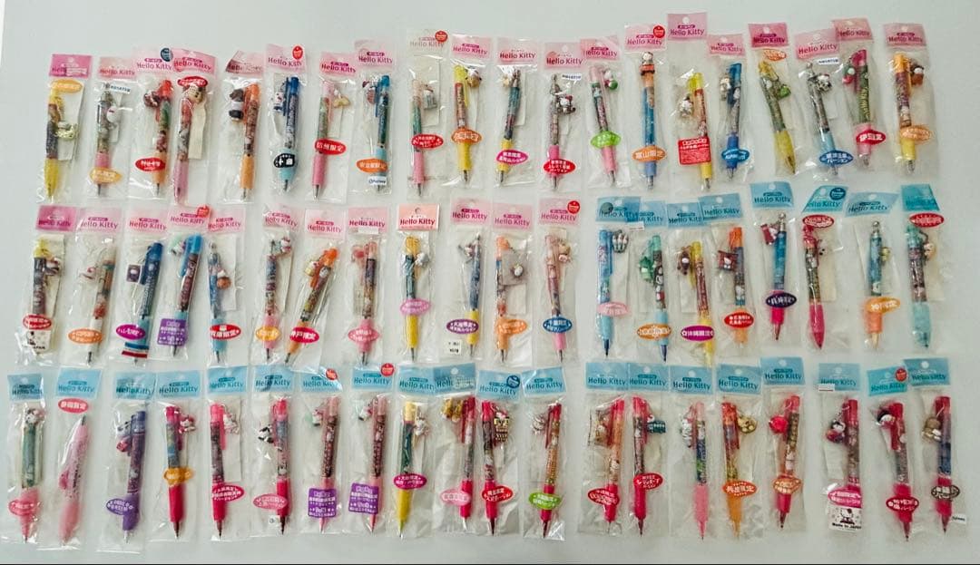 た*し様 ご当地キティ ハローキティ ボールペン シャープペン 計60本セット