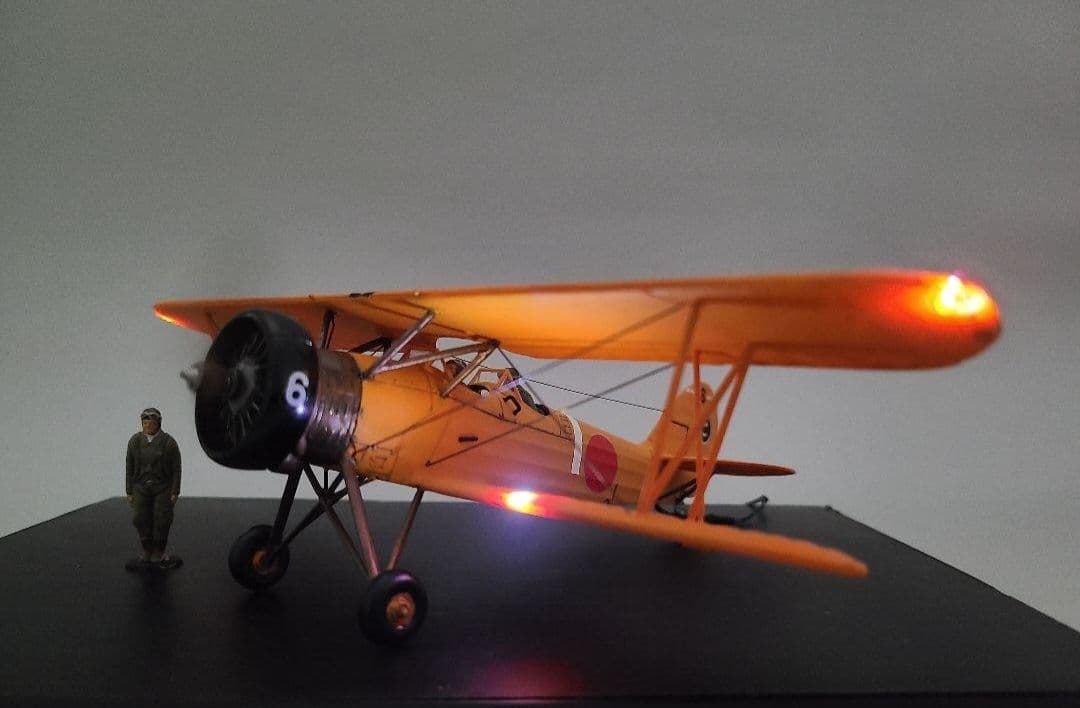 tomoya 九五式中間練習機(赤とんぼ)リアルモーターライズ完成品