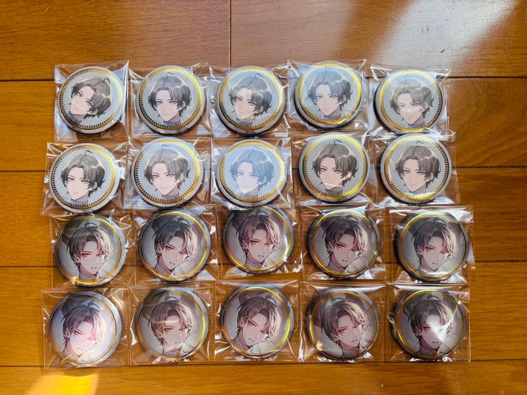 f*d様 加賀美ハヤト　ろふまお　ROF-MAO トランプモチーフ　缶バッジ　2