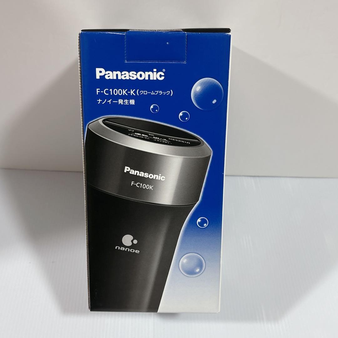Panasonic F-C100K-K ナノイー発生機 ブラック 空気清浄機