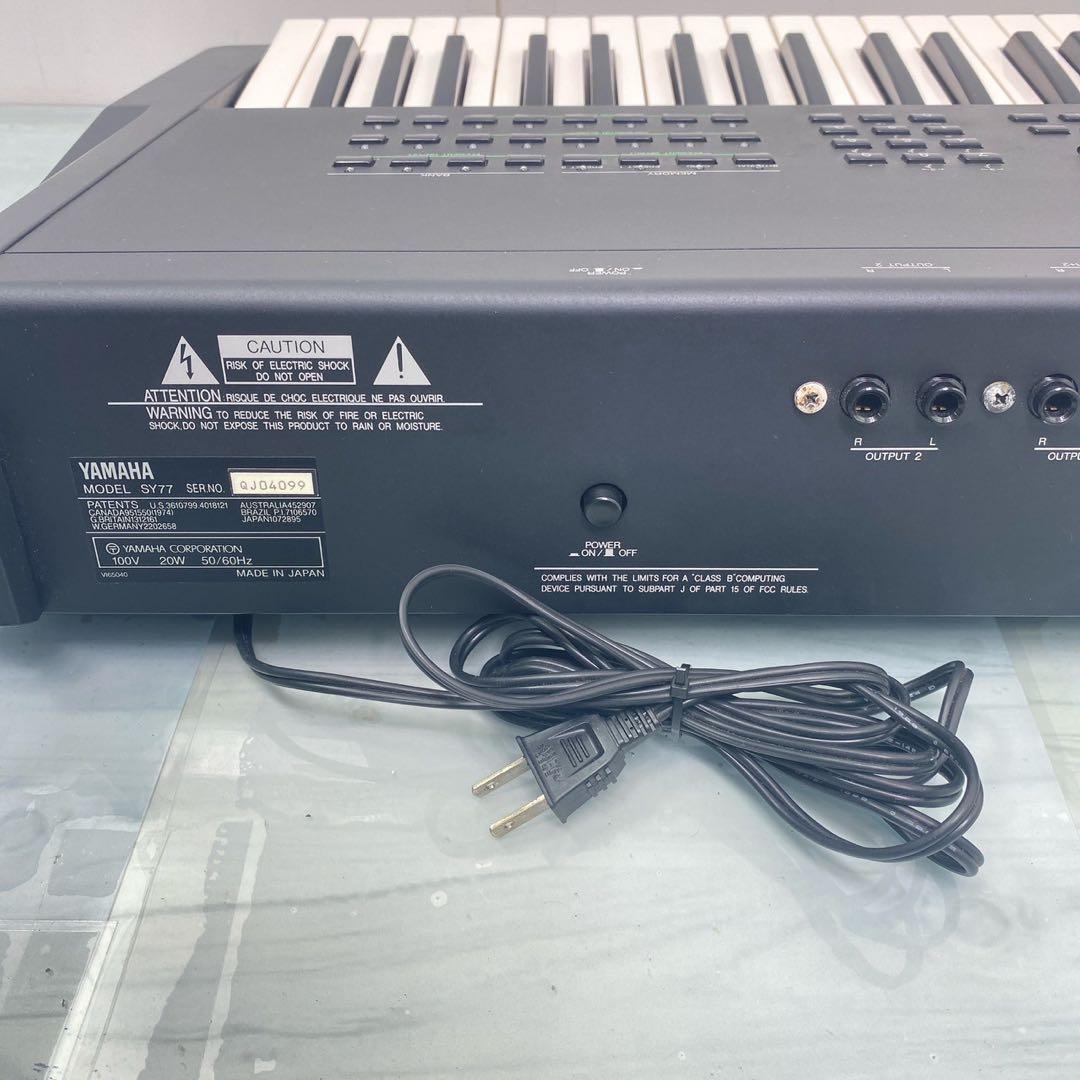 YAMAHA シンセサイザー SY77 動作品
