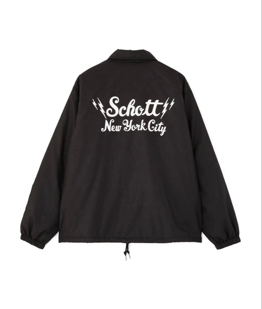 Schott ナイロンコーチジャケット