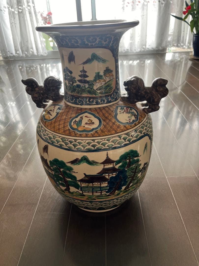 九谷焼壺・美術品・骨董