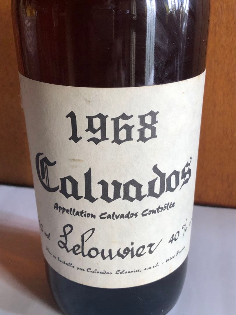 ブランデー 1968 Calvados Lebouvier 40%