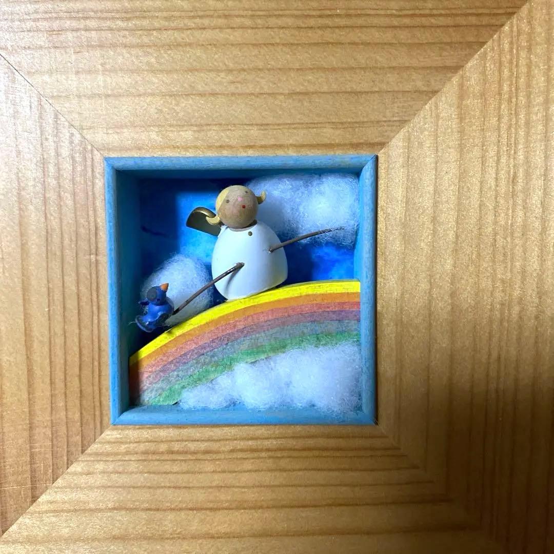 ドイツ製　木製　ギュンターライヒェル　壁飾り