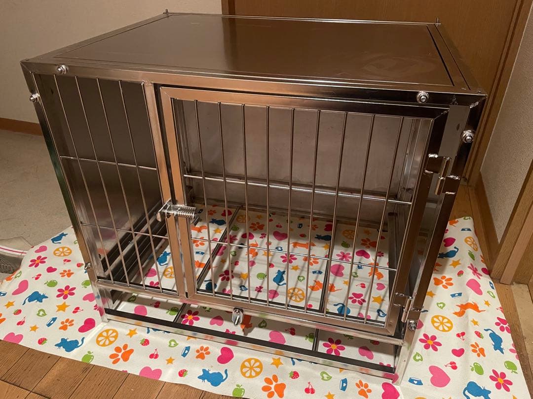 〝Dog cage〟All stainless 【在庫❷】