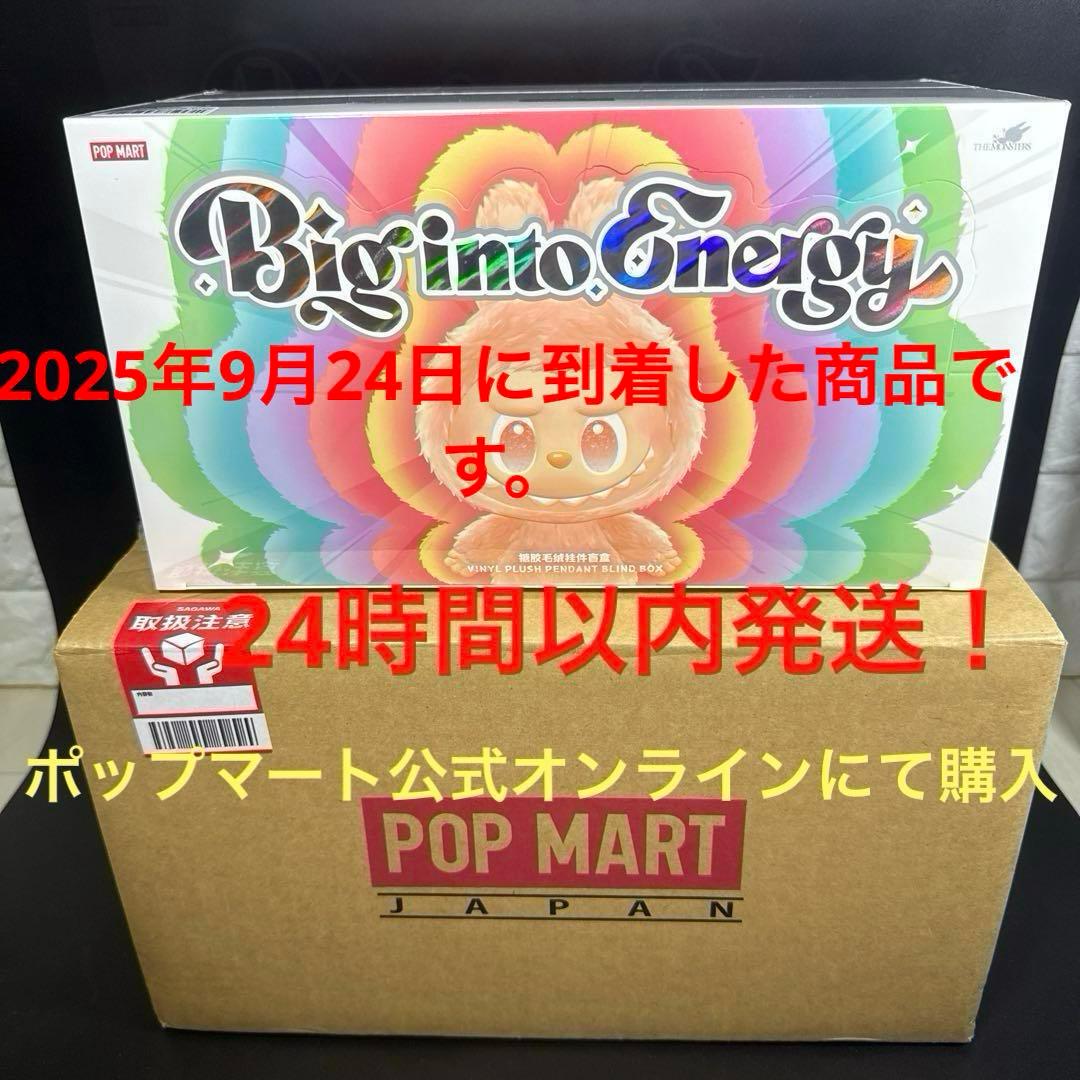 【シュリンク付】新品未開封 LABUBU Big into Energy