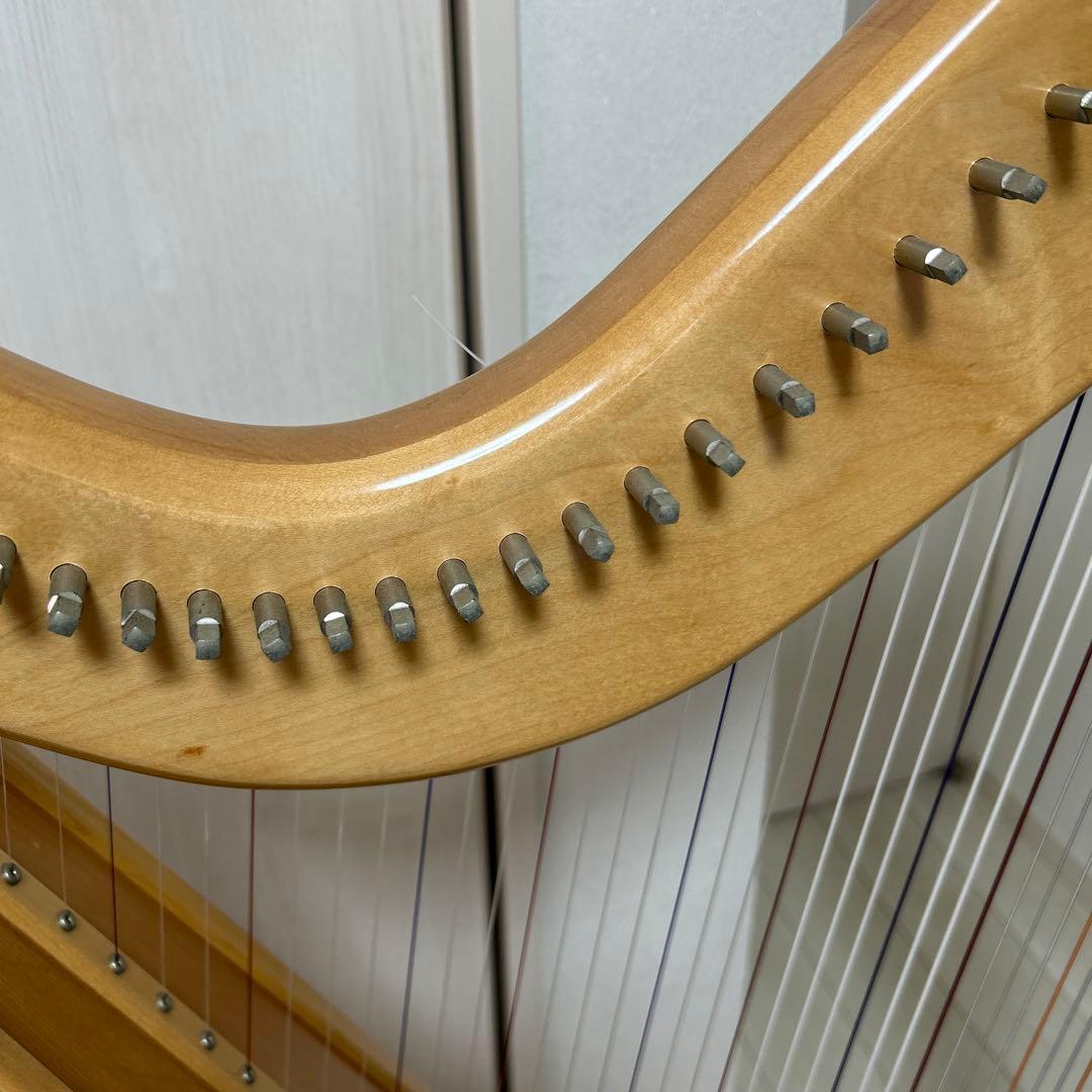 ハープ 36弦 ナチュラルウッド