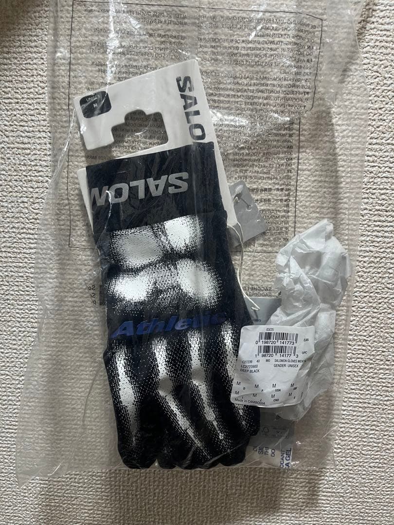 小物 SALOMON GLOVES MENTAL ATHLETIC M