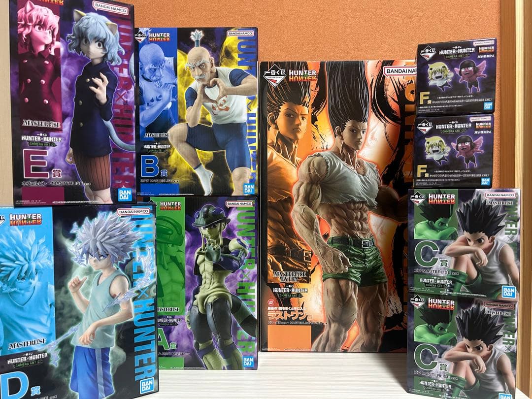 一番くじ HUNTER×HUNTER CHMERA ANT コンプ