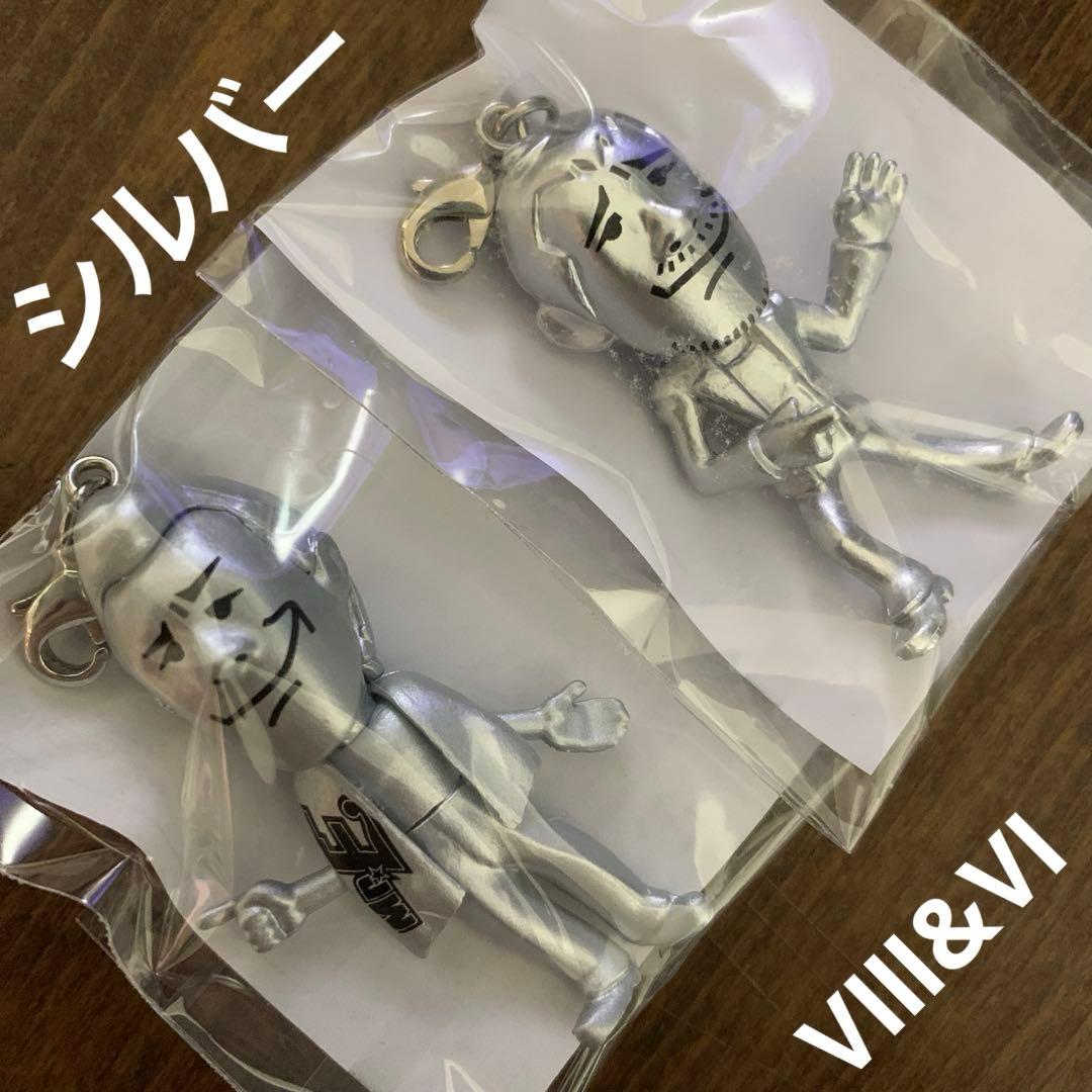 矢沢永吉 会場限定ガチャ袋(Mr.E Ⅵ&Ⅷ) シルバーセット