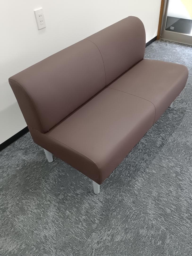オフィスコム　パブリックベンチ　２人掛け　ロビーチェア　業務用　待合室　ソファ