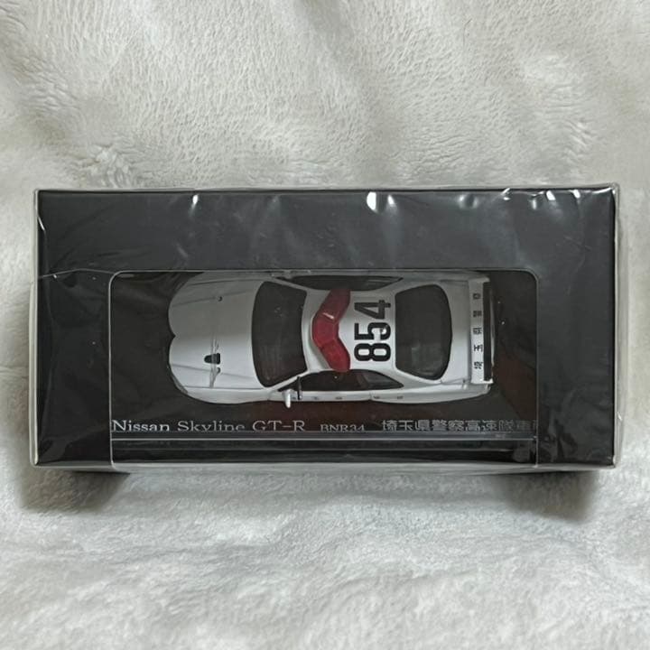 レイズ1/64日産スカイラインGT-R BNR34 パトカーPatrol Car