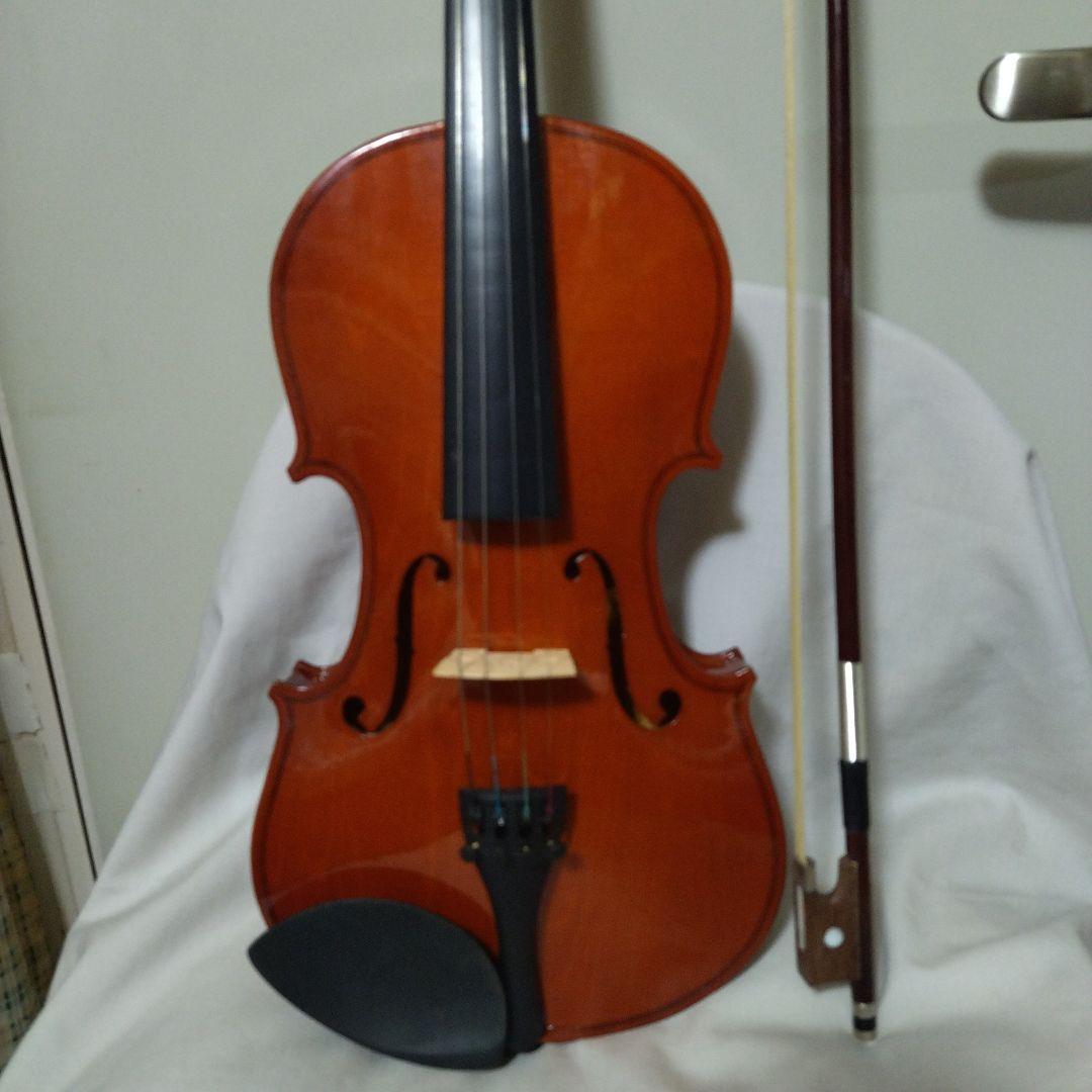 ♥大人用4/4♥値下げしました♥新品未使用のバイオリン♥弓ケ―ス松脂調子笛付き