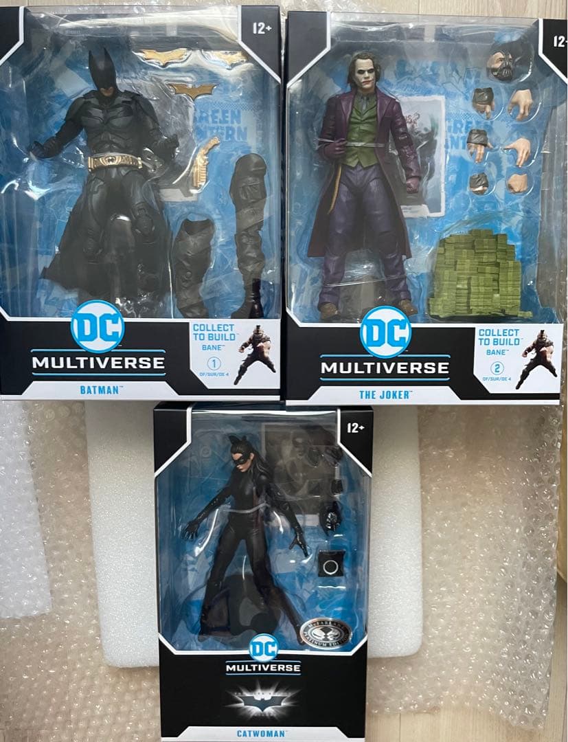 DCマルチバース バットマン・ジョーカー・キャットウーマンフィギュアセット