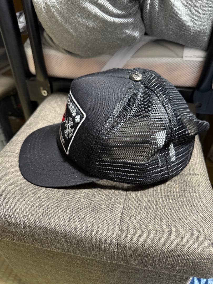 CHROME HEARTS トラッカーハット 黒