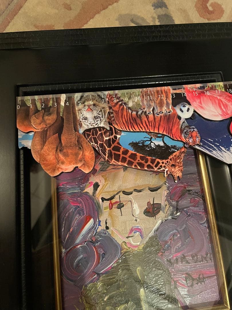 絵画　織田廣喜　オダヒロキ　ピエロ　油彩　織田ひろき　美術品　アート　おだひろき