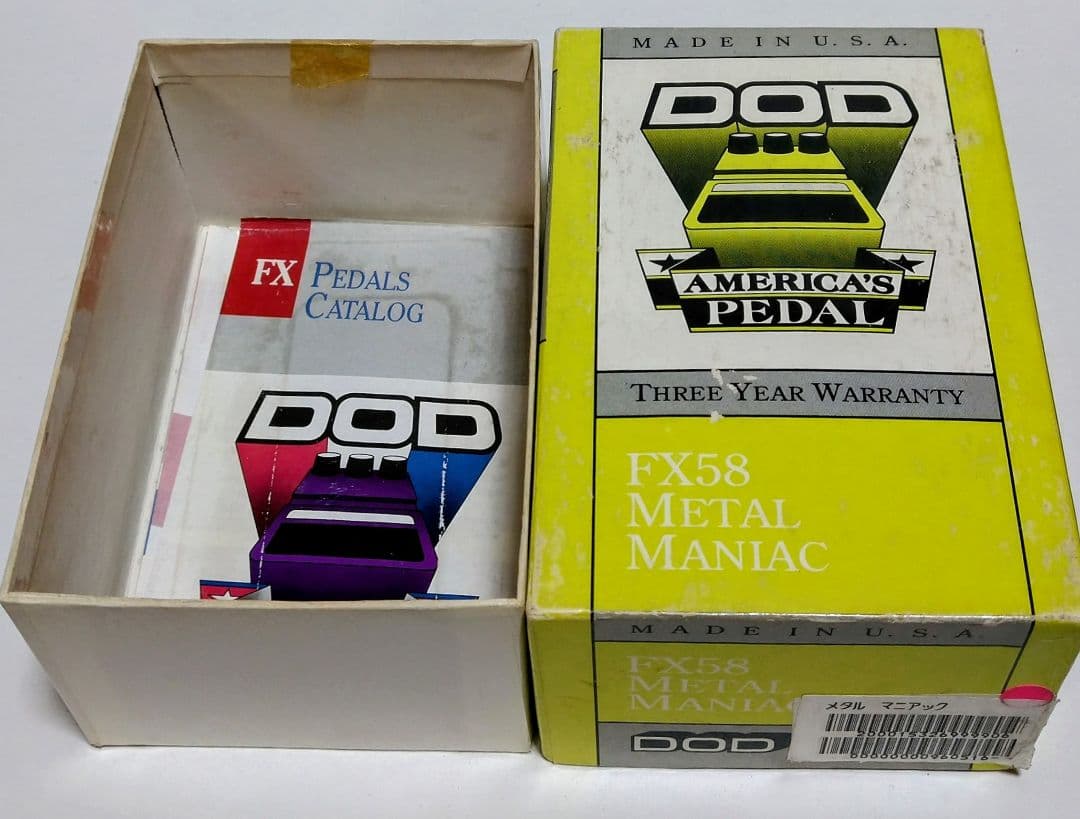 【ジャンク】DOD FX58 l Maniac