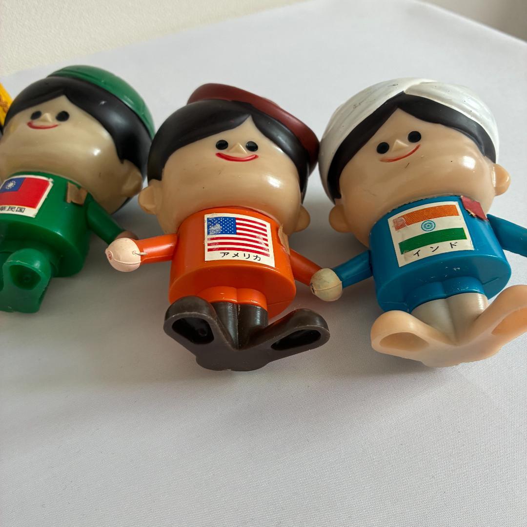 【昭和レトロ】　世界のナショナル坊や 貯金箱 ハイトップ 松下電器 ノベルティ