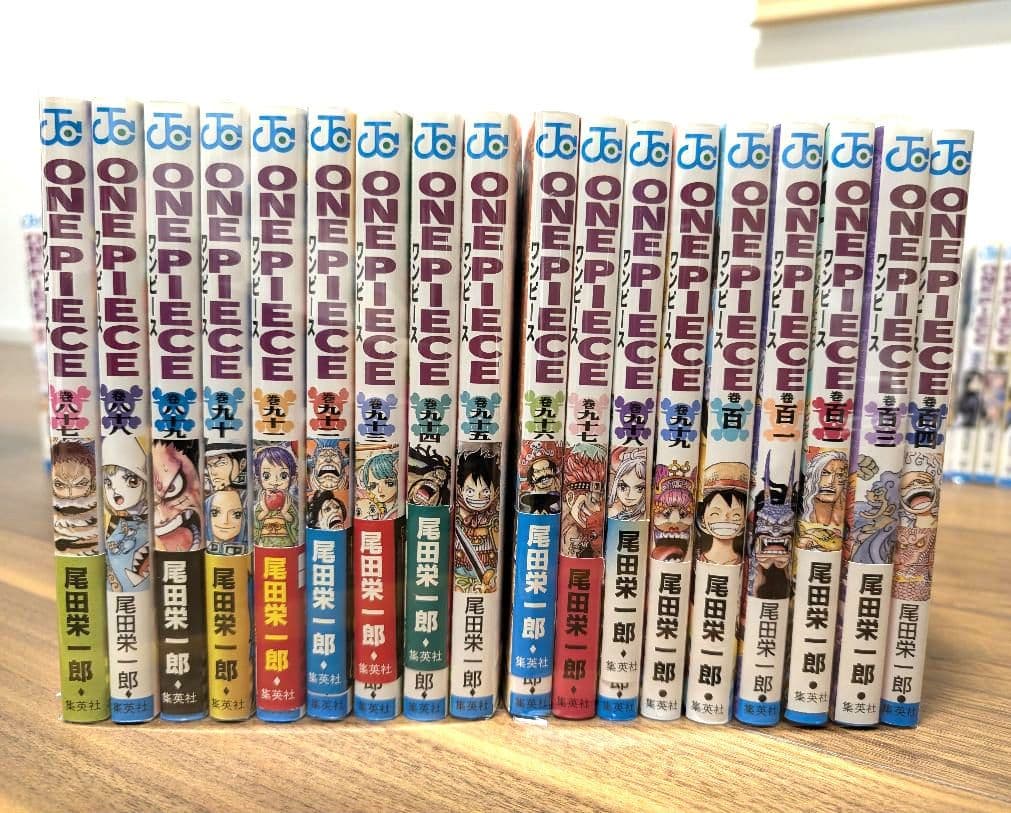 ONE PIECE 全109巻 全巻セット 初版多数 帯あり