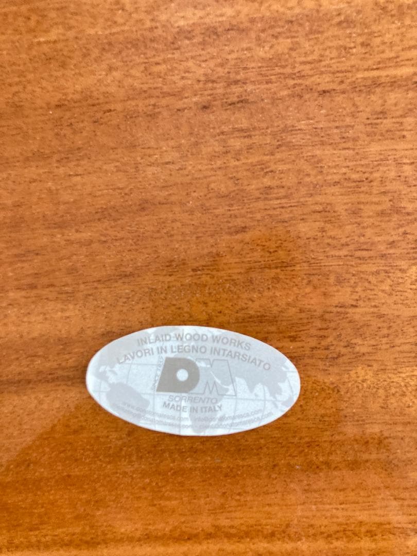 イタリア製　サイドテーブル　円形