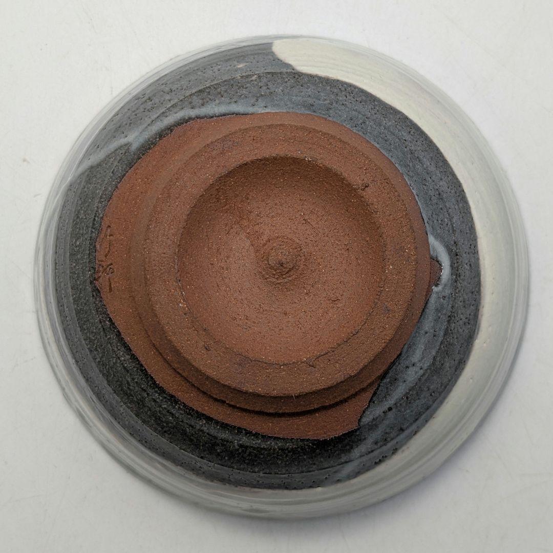 三浦竹軒 京焼 刷毛目茶盌 共箱共布 抹茶碗 抹茶茶碗 茶道具 茶器 清水焼