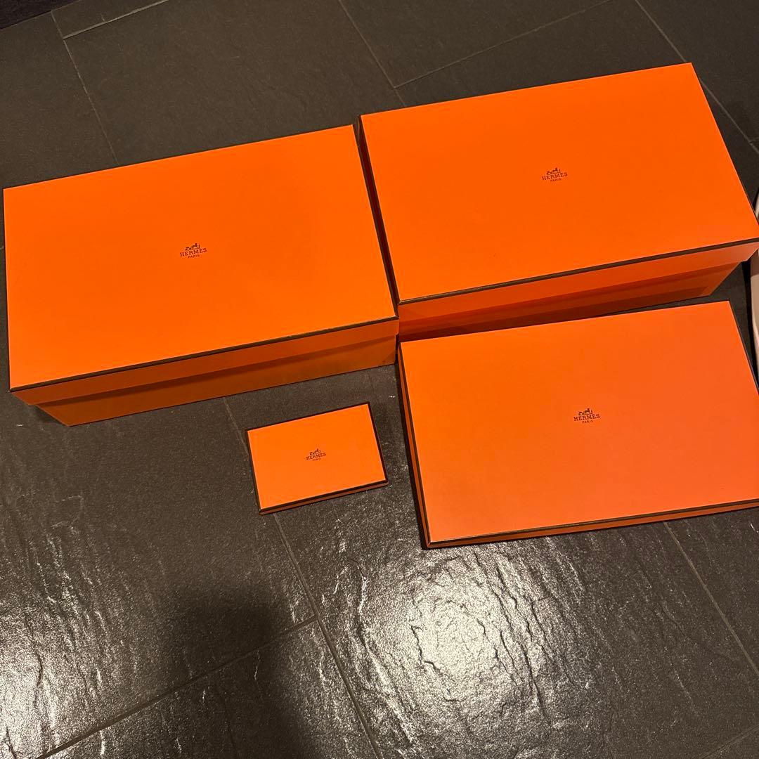美品エルメス　空箱&保存袋&オーガメントセックローズドイベント限定空箱付き