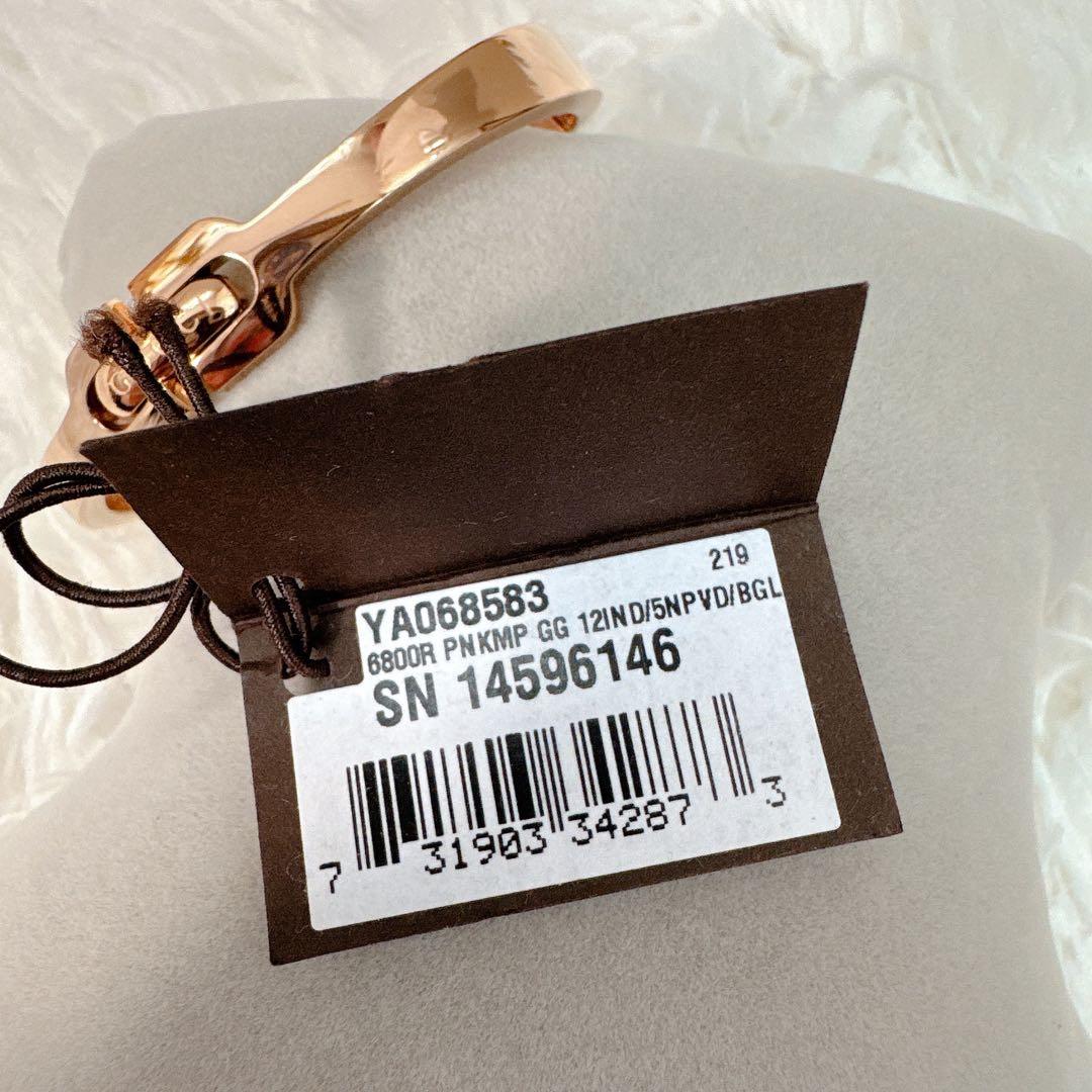 美品　GUCCI 腕時計 型番 6800L ゴールド レディース　箱付き