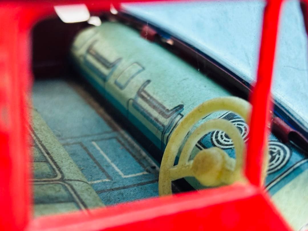 モ*ガ様 萬代屋バンダイBC当時物ブリキ☆いすゞ初代エルフ1962年発売美品大型