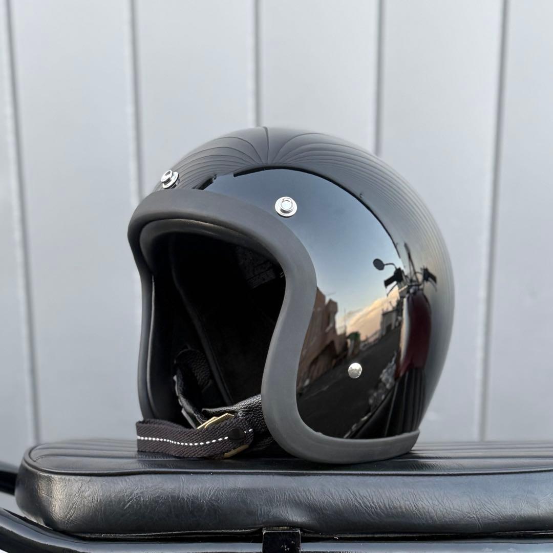 500-TX ジェットヘルメット　TT&CO オーシャンビートル　ベル　目深仕様