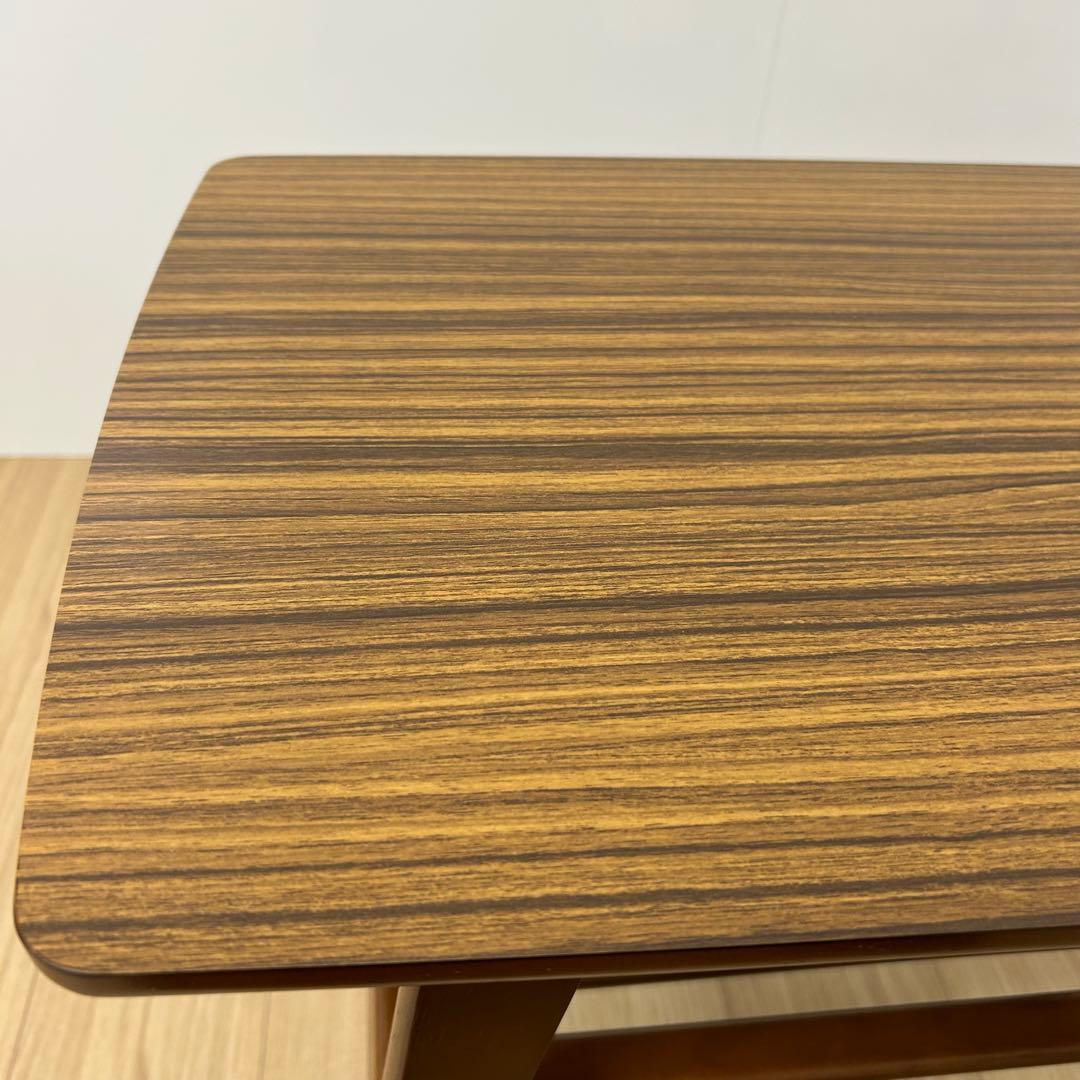 美品 カリモク60　リビングテーブル小　ウォールナット　サイドテーブル