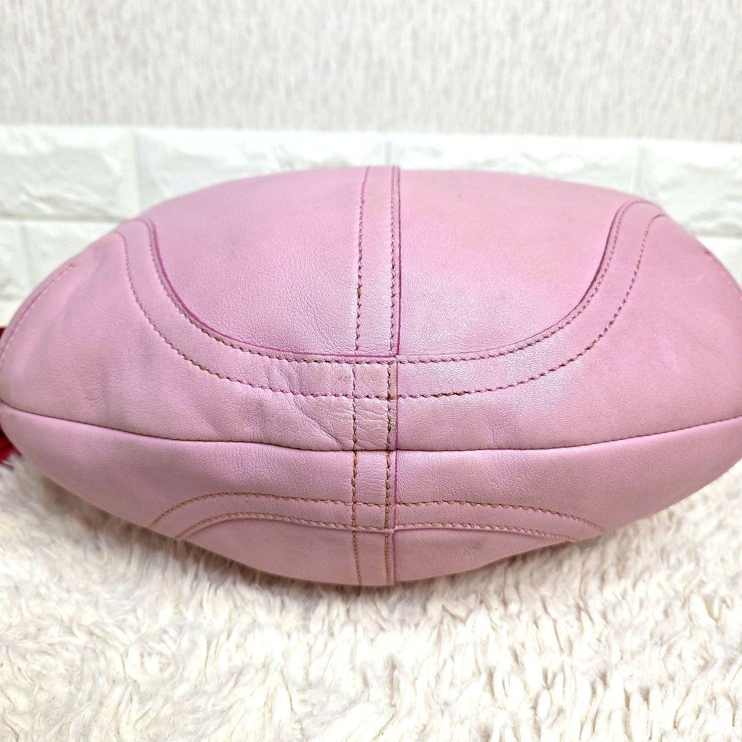 お値下げCOACH コーチ ワンショルダーバッグ　トートバッグ　ピンクY2K