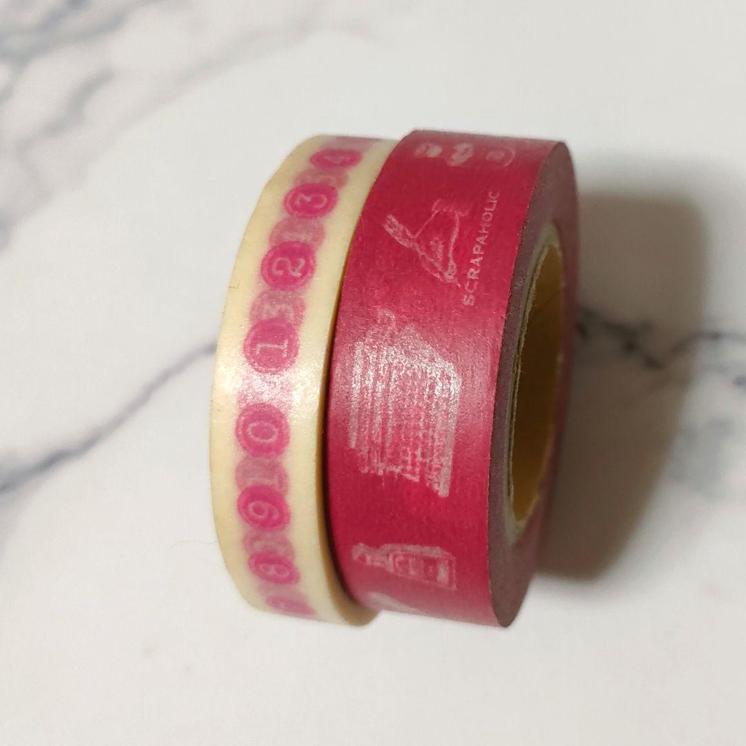 スクラップホリック タイプライター 廃盤 マステ マスキングテープ レア 貴重