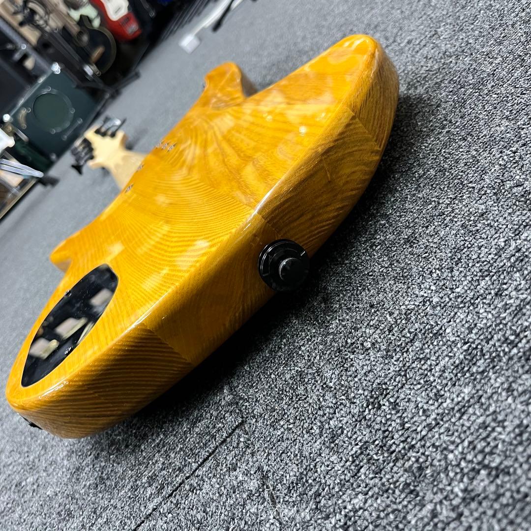 【11371】 ノーブランド 7弦ベース フレットレスベース ナチュラル