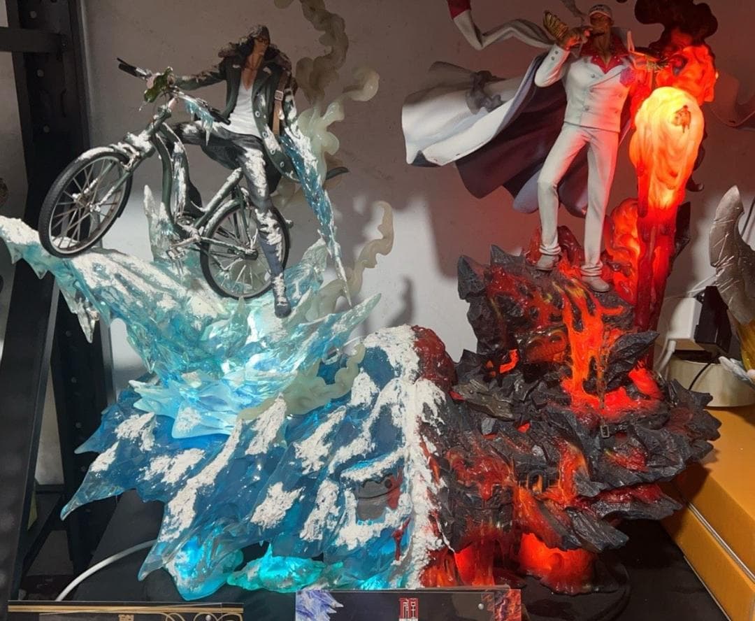 JIMEIPALACE ONE PIECE 赤犬・青雉 氷と炎